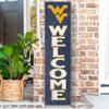 KH Sports Fan West Virginia Mountaineers Welcome Porch Leaner, 11x46 Inches, Mountaineers Outdoor Welcome Sign; Display Your Team Spirit with This West Virginia Mountaineers Plaque view 2