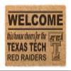 KH Sports Fan Texas Tech Red Raiders Welcome Coir Doormat, 18x30 Inches, Red Raiders Outdoor Rug; Display Your Team Spirit with This Unique Texas Tech Red Raiders Doormat view 1