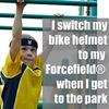 Universal Protective Sweatband by Forcefield Green M view 4
