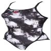 ARENA Women's Print Superfly Back MaxLife One Piece Athletic Training Swimsuit, Camo Clouds, 22 view 1