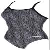 ARENA Women's Kikko Light Drop Back One Piece - Chlorine Resistant, UV Protection, Supportive Thin Straps Swimsuit,Black-Multi Black,20 view 2