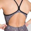 ARENA Women's Kikko Light Drop Back One Piece - Chlorine Resistant, UV Protection, Supportive Thin Straps Swimsuit,Black-Multi Black,20 view 4