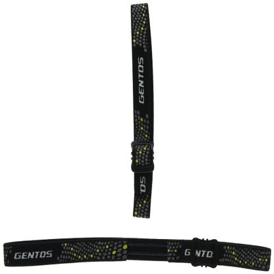 GENTOS SB-225 Large Silicone Applicator Headband for 25mm Width, Black, Crown of Head, 25mm Width x 400mm Length