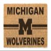 KH Sports Fan Michigan Wolverines Logo Team Coir Doormat, Multi,1063100330 view 1