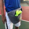 QBE$T TENNIS FANNY BAG FOR TRAINING PLAYING HITTING COACH AND TRAINING LIVE BALL view 4
