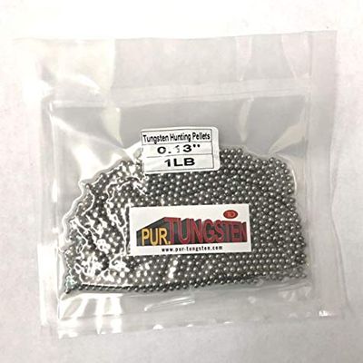 Tungsten Super Shot TSS Hunting (Airgun) Pellets (1 lb Bags) #4-0.13" Meets Federal regulations for Non-Toxic Shot in Waterfowl Areas. Tungsten Airgun Pellets & BBS.
