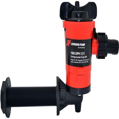 Johnson Pumps 38103 1000 GPH Cartridge 90-Degree Aerator Pump (3001.3893) (Pack of 1)
