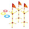 Wham-O Frisbee - Hook n Score Golf - Muli Player Game - 3 Flag Posts - 3 Mini Disc Rings view 1