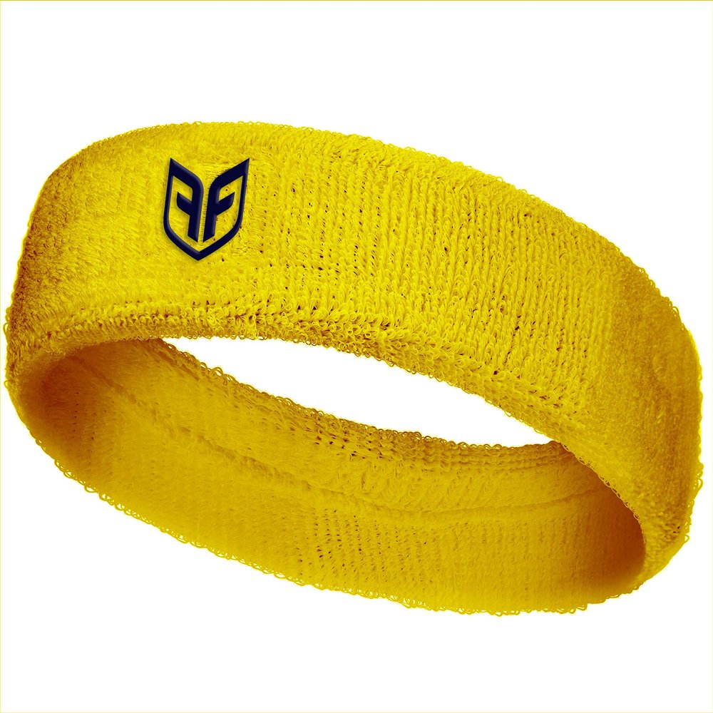 Universal Protective Sweatband by Forcefield Yellow M