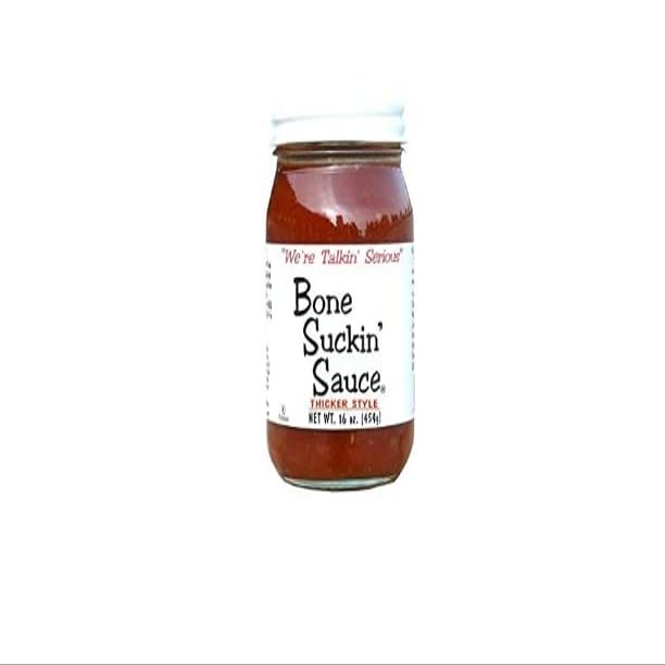 Bone Suckin BS00600 BBQ Sauce, Thick, 16-oz. - Quantity 12