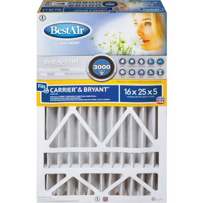 BestAir 16x25x5 Carrier Filter