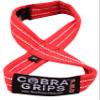 Deadlift Straps Figure 8 Loop Lifting Straps The #1 Choice for Power Lifters weightlifters workout Enthusiasts (Red, 80 cm 8.0"+ And Up Wrist Circumference) view 3