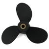 Captain Aluminum Outboard Propeller Fit Suzuki Engines 4-6HP 10 Tooth Spline RH (7 1/2x6 1/2) view 1