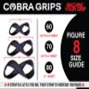 Deadlift Straps Figure 8 Loop Lifting Straps The #1 Choice for Power Lifters weightlifters workout Enthusiasts (Green, 80 cm 8.0"+ And Up Wrist Circumference) view 2