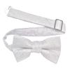 Spencer J's Mens and Boys Pre-Tied Bowtie Large Variety of Colors (Imperial White, Boys (Age 0-7)) view 1