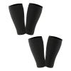 Cosmos 2 Pairs Shin Guard Sleeves Soccer Guard Sleeves for Soccer Sports, Black Color view 1