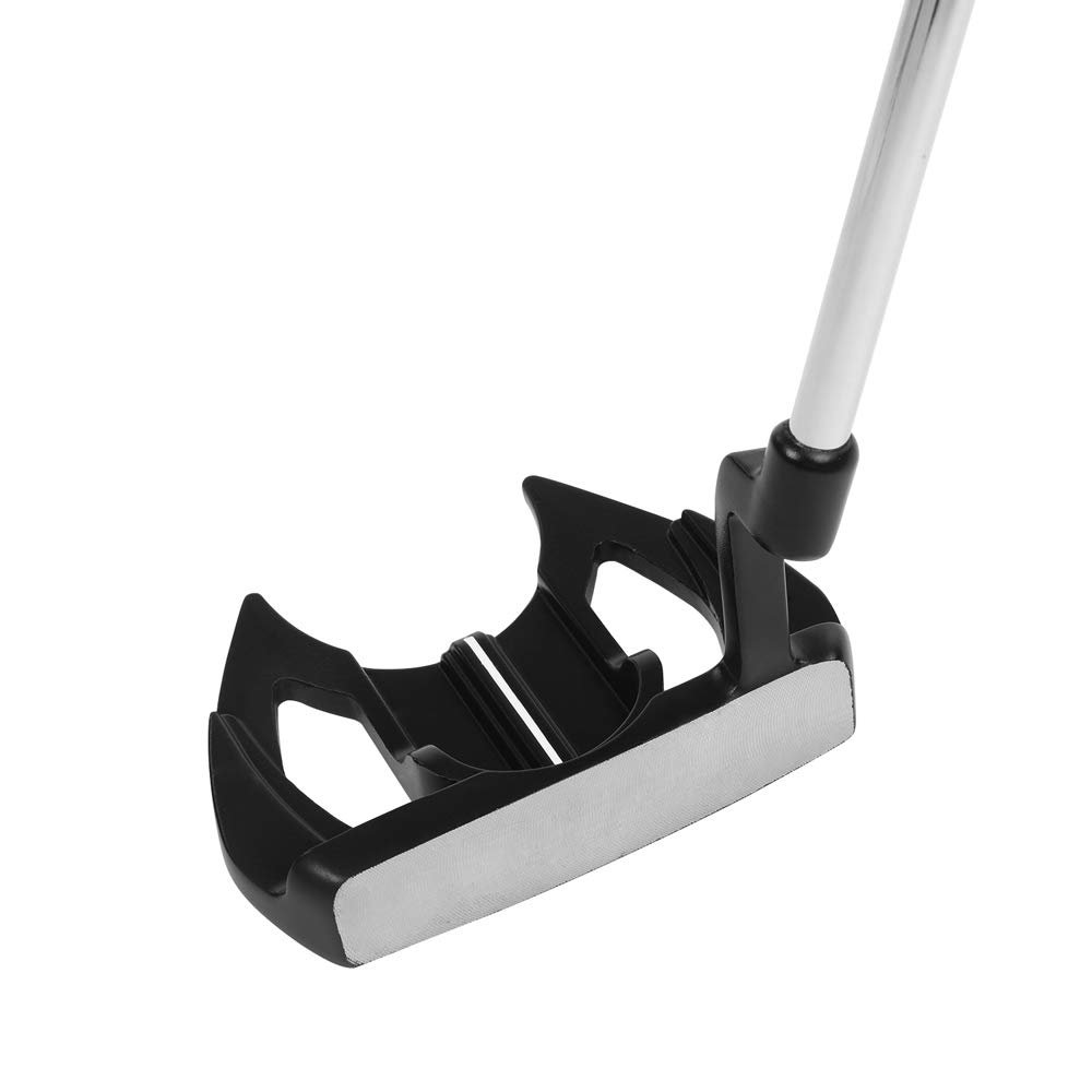 MAZEL Tour GS Men's Golf Putter,Right Handed,Golf Head Cover Included (GS5-Black Head with Blue Grip)