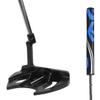 MAZEL Tour GS Men's Golf Putter,Right Handed,Golf Head Cover Included (GS5-Black Head with Blue Grip) view 2