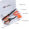 RUNCL Fishing Fillet Knife Combo Set, Fishing Tools Kit With 6" Fillet Knife, Scissors, Sharpener, Fishing Pliers and 3600 Tackle Box view 2