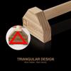 Push-up Stand, 2 PCS Wood Pushup Bars Non-Slip Base Exercise Home Workout Equipment, 30CM Wooden Parallettes Handle Stands Grip for Men Strength Training, Planks Calisthenics view 3