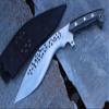 EGKH - Genuine Hand Forged Kukri - 11" Full Tang Custom Design Bush craft Kukri Knife - Handmade by Ex Veteran Khukuri House in Nepal view 2
