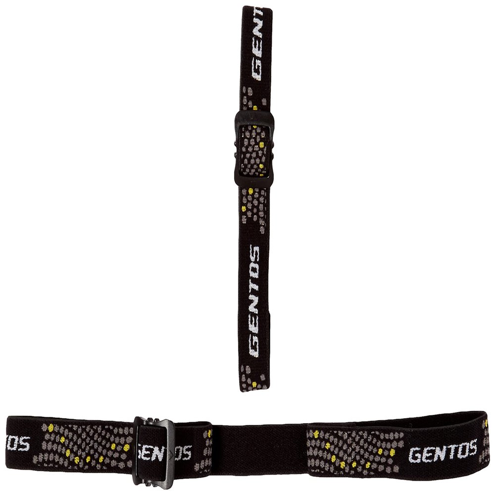 GENTOS NB-220 Headlight Headband, Small, Black, for Top of Head, 0.8 x 15.7 inches (20 x 400 mm) Width