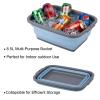 2 Pack Collapsible Sink with 2.25 Gal / 8.5L Each, Foldable Dish Tub for Washing Dishes, Camping, Hiking and Home, Portable Washing Basin view 3