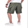 BACKBONE Mens Army Military Combat Camo BDU Shorts Outdoor Hunting Camping Casual Cargo Shorts (Green -Ripstop, L = Waist 39") view 2