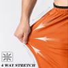 MAGNIVIT Men's Activewear Pants Open Bottom Traning Jogging Track Pant with Pockets Orange/Black view 4