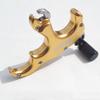 ZSHJGJR Archery Bow Release Aids Compound Bow Release Trigger Thumb 3-Finger Grip Caliper Trigger Automatic for Left Right Hand (Gold) view 2
