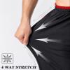 MAGNIVIT Men's Sweatpants Sport Pants for Men Loose fit Warm Up Baggy Sweat Pants with Zipper Pockets Black/Red view 4