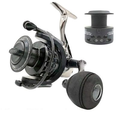14+1BB Power Handle CNC Aluminum Spool Gear Ratio 5.5:1 Aluminum Spinning Reel #3000 #3000 #3000 Azing Egging Jigging SUP Kayak Fishing Lures Fishing Tackle Fishing Reel Spinning Reel Fishing Rod Rod