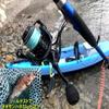 14+1BB Power Handle CNC Aluminum Spool Gear Ratio 5.5:1 Aluminum Spinning Reel #3000 #3000 #3000 Azing Egging Jigging SUP Kayak Fishing Lures Fishing Tackle Fishing Reel Spinning Reel Fishing Rod Rod view 4