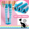 ANTSANG Kids Girls Knee High Socks Long Boot Crazy Silly Fun Gift Cute Tall Animal Socks for Child 6 Pairs Stocking Stuffers Gifts for 10 Year Old Girls Birthday Gifts Ideas(Little Cat) view 2