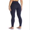 Colorfulkoala Women's High Waisted Tummy Control Workout Leggings Full Length Ultra Soft Yoga Pants 28" (XS, Navy) view 2