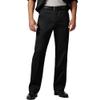 Men's Cozy Hidden Expandable Waist Dress Pants | Premium Stretch Texture Weave Work to Weekend Pant (Black,44W32L) view 1