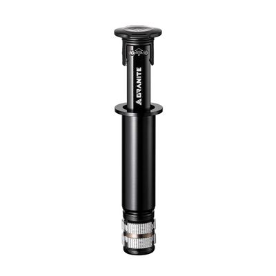 Granite Stash RCX Bike Multi Tool Kit with 8 Bits Stored Inside Tapered Fork Steerer - Compression Plug Model, Compact Bike Tool Kit for MTB, BMX Bike, and Road Bike (Black)