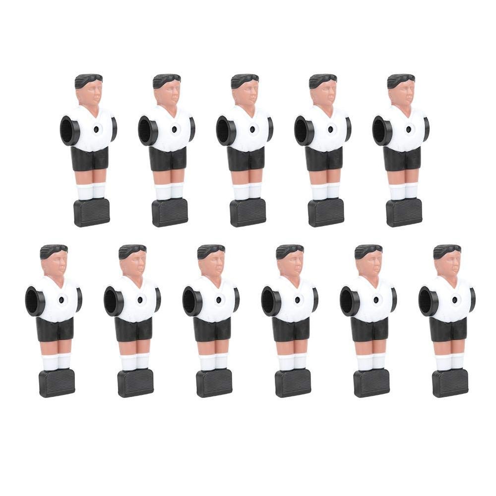 Foosball Player Replacement, Durable Mini Size Table Soccer Set 11-Piece for 55-inch Tables for Home Office Bar Family Party Recreation
