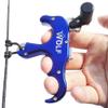 ZSHJGJR Archery Bow Release Aids Compound Bow Release Trigger Thumb 3-Finger Grip Caliper Trigger Automatic for Left Right Hand (Blue) view 1