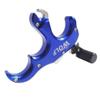 ZSHJGJR Archery Bow Release Aids Compound Bow Release Trigger Thumb 3-Finger Grip Caliper Trigger Automatic for Left Right Hand (Blue) view 2