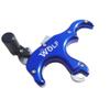ZSHJGJR Archery Bow Release Aids Compound Bow Release Trigger Thumb 3-Finger Grip Caliper Trigger Automatic for Left Right Hand (Blue) view 3