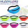 Weewooday 7 Pieces Neon Fanny Pack 80s Party Waist Bag Adjustable Waist 2 Zipper Travel Running Fanny Pack for Rave Party Women view 3