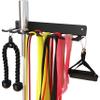 Multi-Purpose Gym Storage Rack Resistance Bands Hook Home Gym Accessories Storage Fitness Bands Rack Heavy Duty Rack for Resistance Bands, Straps, Jump Ropes, Foam Rollers, Chains view 1