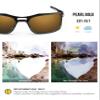 BLAZERBUCK Polycarbonate Polarized Replacement Lenses for Oakley Triggerman Sunglass OO9266 - Pearl Gold AR Coated view 3