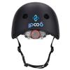ipoob Adult Kayaking Canoe Whitewater Watersports Helmet with Camera Clamp Mount Plate (Matte Black, Medium) view 2
