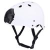 ipoob Adult Kayaking Canoe Whitewater Watersports Helmet with Camera Clamp Mount Plate (Matte White, Medium) view 1