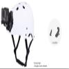 ipoob Adult Kayaking Canoe Whitewater Watersports Helmet with Camera Clamp Mount Plate (Matte White, Medium) view 2
