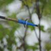 Swhacker Levi Morgan Series 2-Blade Blade-Lock Broadheads, 2.5 Cut, Blue, 3-Pack | Practice-Safe Blade-Lock Feature view 4