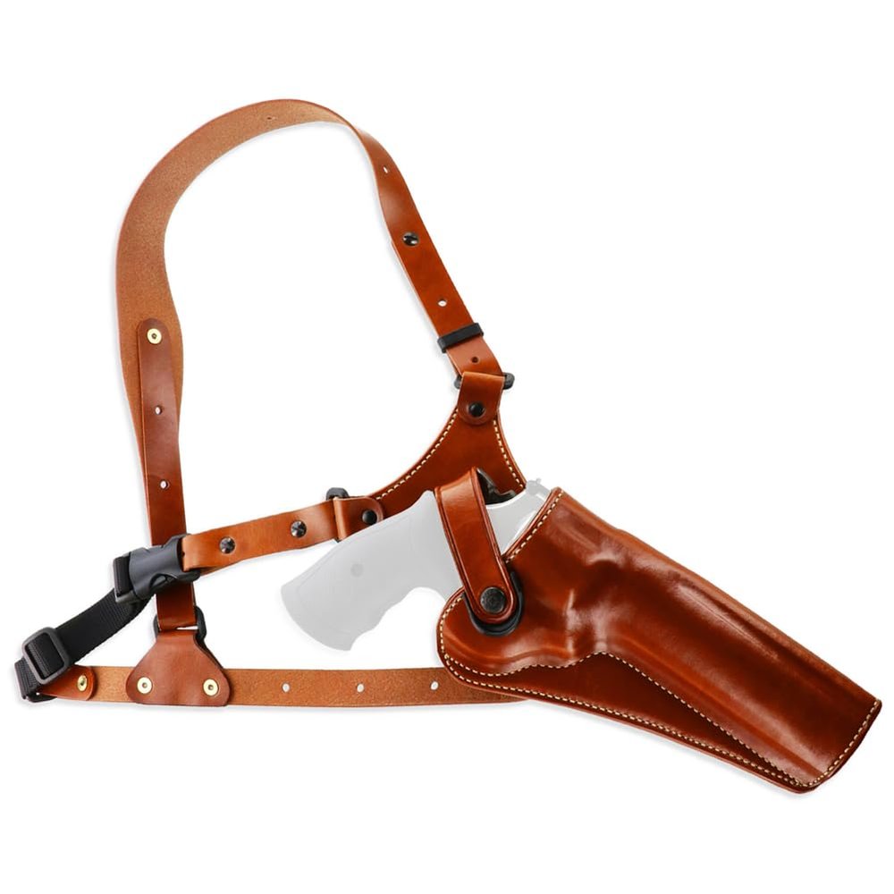 Galco Great Alaskan Shoulder System Holsters, Right Hand, Tan, GA128