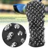 Black Skull Rivet Covers,Waterproof PU Wood Protective Cover Accessory(L) view 2